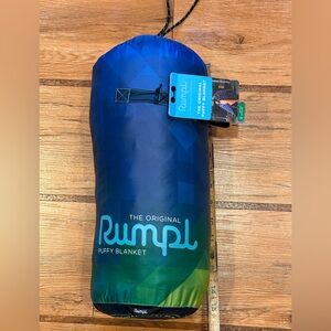 Pixelated Blue-Green Throw Blanket